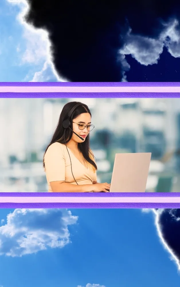 Healthcare call center team